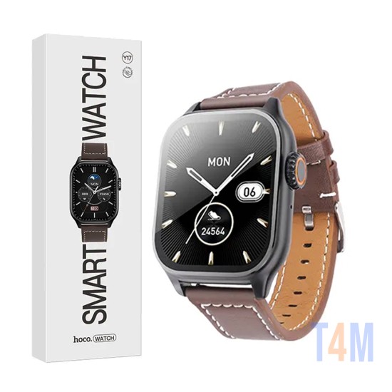 Smartwatch Hoco Y17 2.03" (versão de chamada) Preto